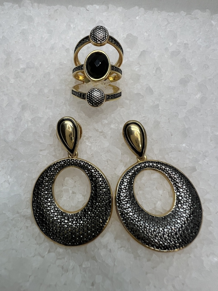 Pendientes de bronce