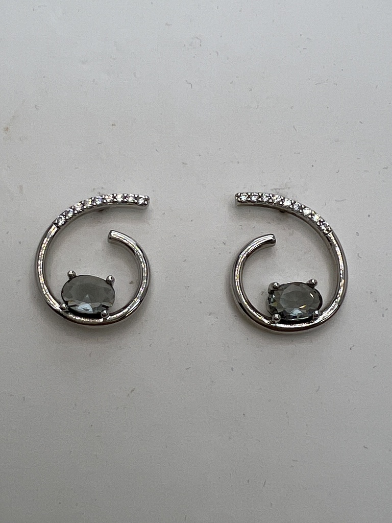 Pendientes plata