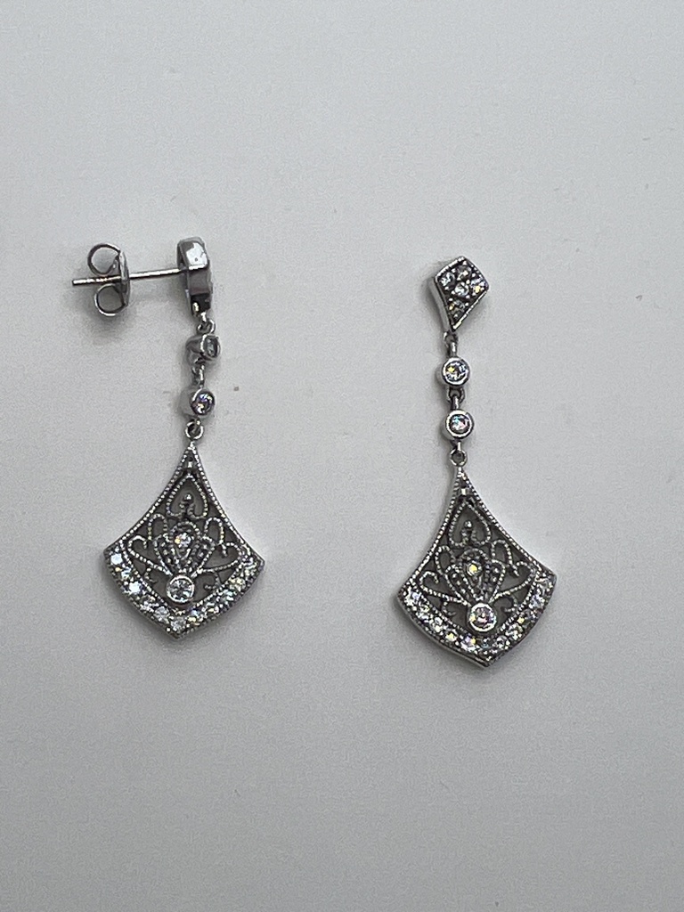 Pendientes plata