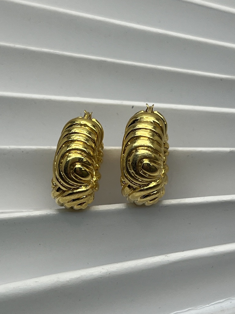 Pendientes de oro